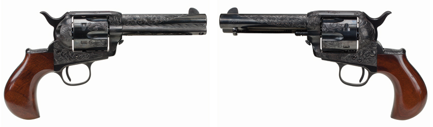 Blued Cimerron Firearms Birds head